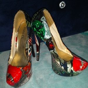 8inch Platform heels size 8